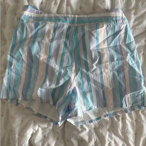 Altar'd State Pastel Striped Women Shorts